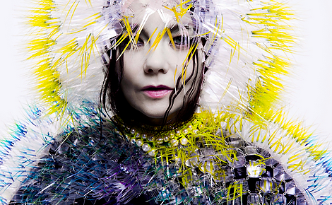 Björk sladí svůj ostravský koncert se západem Slunce