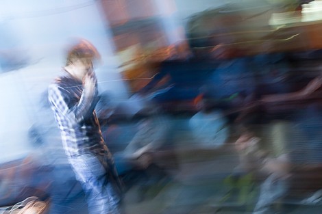 Richard Youngs, Ospalý pohyb, Daněk & Rozbořil, 17.1.2016, PRAHA - Fórum pro architekturu a média, Brno