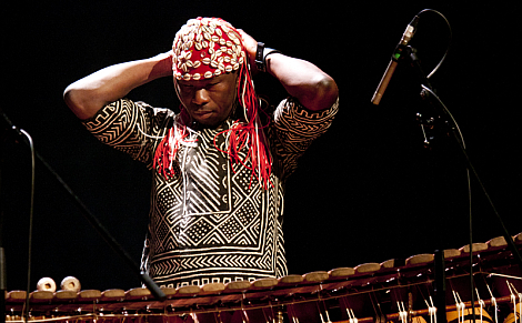 Rudy Linka i africký balafon (Jazzinec 2014)