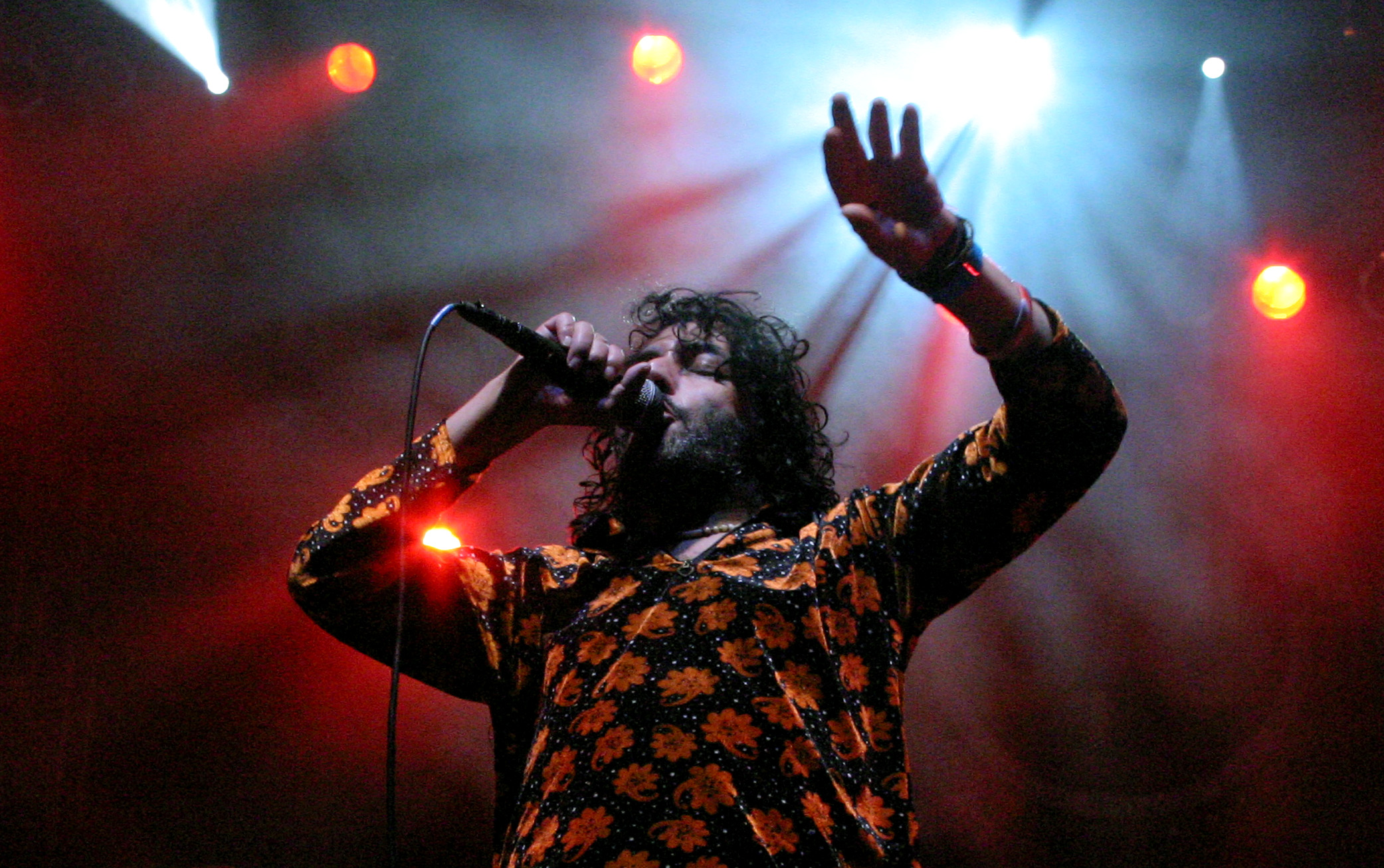 Rachid Taha (18. 9.1958 – 12. 9. 2018), Open Air Festival, Trutnov 2005, archivní fotogalerie