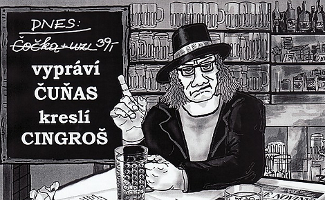 Legendy o Magorovi vypráví Čuňas a kreslí Cingroš